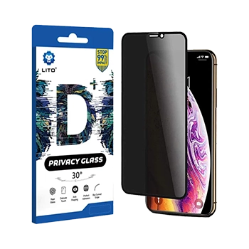 محافظ صفحه نمایش پرایوسی تمام صفحه +Lito D مناسب برای گوشی iPhone 11 Pro Max / Xs Max